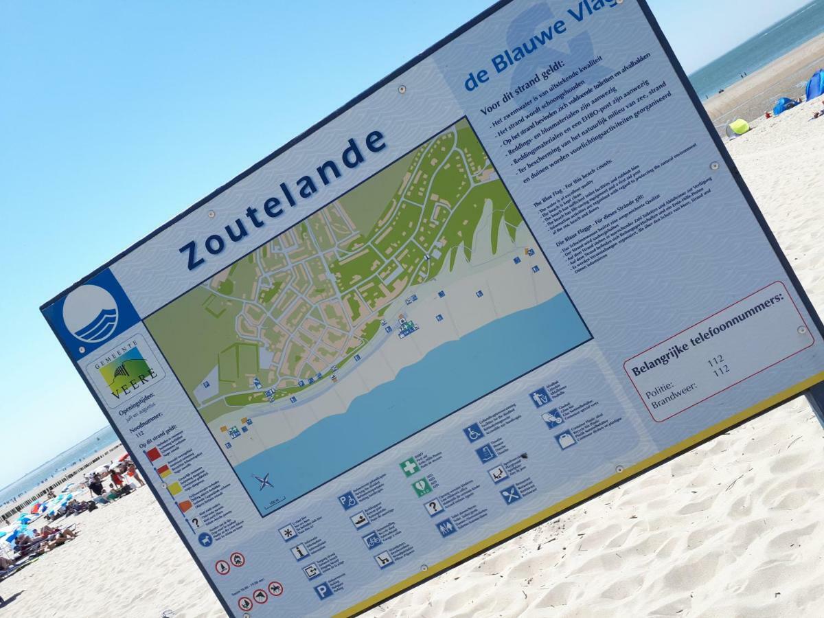 Bosweg 9A, Comfortabele Vakantiewoning, Centrum Zoutelande Eksteriør bilde